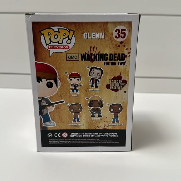 Funko Pop : The Walking Dead Glenn #35 - Picture 2 of 2